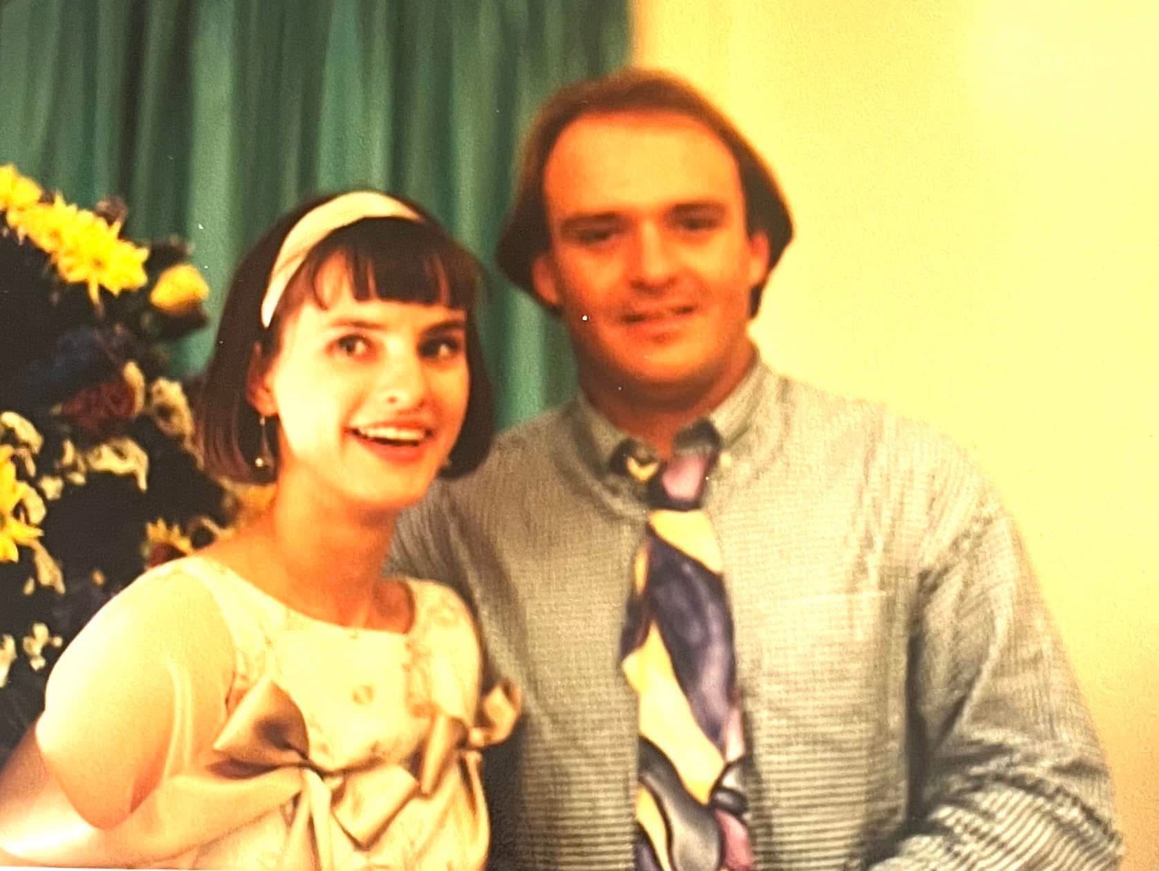 Johan and Mabel on their wedding day, shared by Christelle Taute